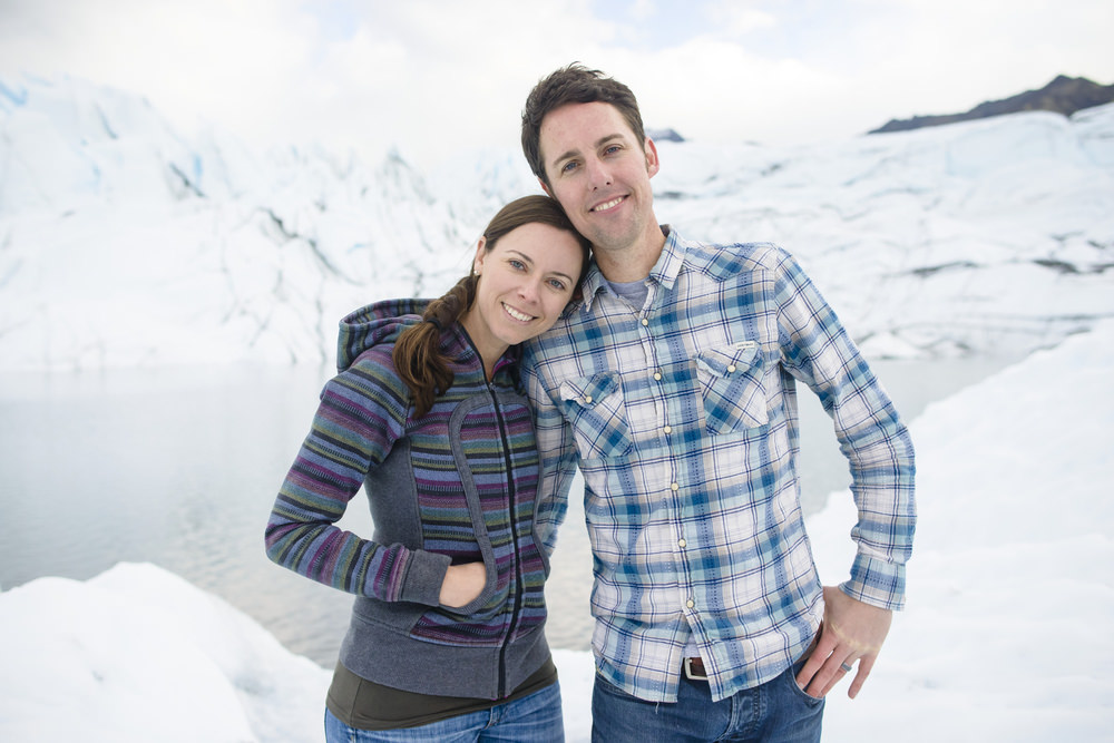 Sarah and Angelique's engagement session in Alaska.