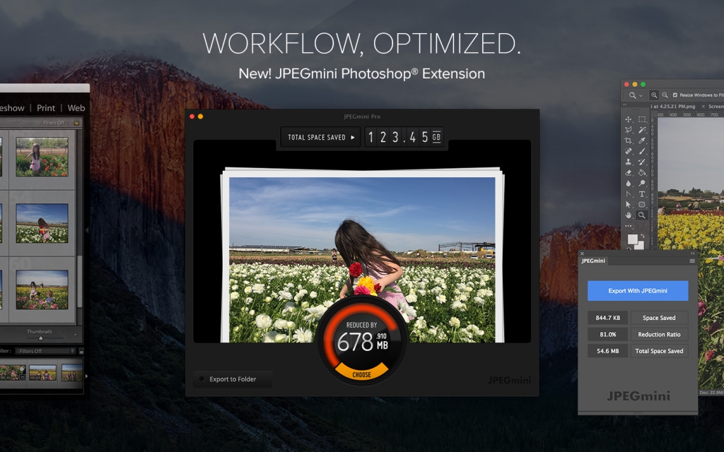 JPEGmini Photoshop Extension