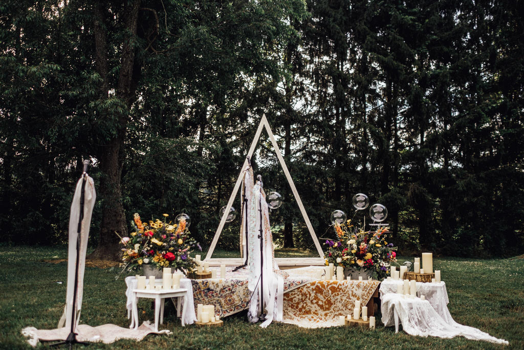 Drive-in wedding 