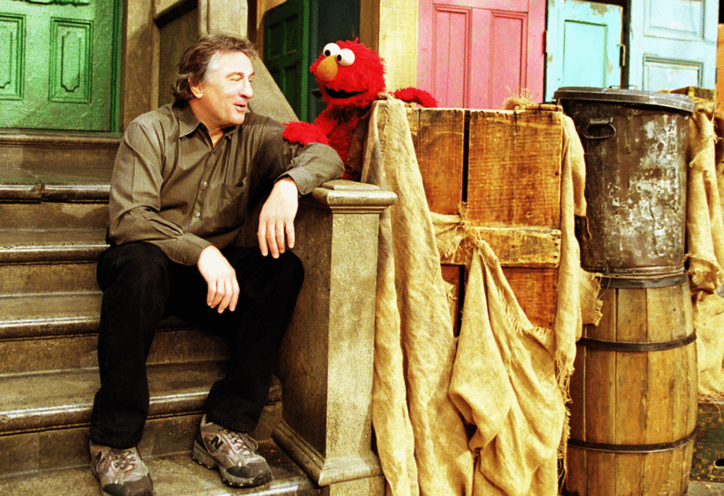 Sesame Street with Robert De Niro sesame street robert de niro